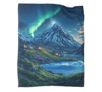 UENDOKRNN Northern Lights Blanket 3D Blanket, Warm & Cosy Blankets For Beds, for Sofa Bed Couch Double 60x80inch(150x200cm)
