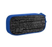 UENFFKDAP Abstract Science Chemistry Large-Capacity Pencil Case, Student Pencil Case, Zipper Pencil Case, Cosmetic Bag. Suitable for Schools and Offices, Unisex.