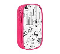 UENFFKDAP Chemistry Print Large Capacity Pencil Case, Student Pencil Case, Cosmetic Bag. Suitable for Schools and Offices, Unisex.
