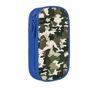 UENFFKDAP Cold Tree Camouflage Large Capacity Pencil Case, Student Pencil Case, Cosmetic Bag. Suitable for Schools and Offices, Unisex.