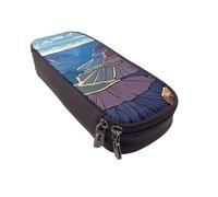 UENFFKDAP Grand Canyon Leather Pencil Case, Student Pencil Case, Zipper Pencil Case. Suitable for Schools and Offices, Unisex.