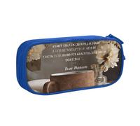UENFFKDAP Inspirational Quotes Large-Capacity Pencil Case, Student Pencil Case, Zipper Pencil Case, Cosmetic Bag. Suitable for Schools and Offices, Unisex.