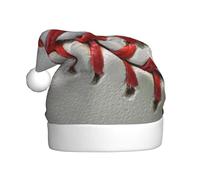 UENFFKDAP Sport Ball Baseball Printed Plush Christmas Hats Adult Unisex Velvet Comfortable Xmas Party Hats New Year Holiday Party Decorations