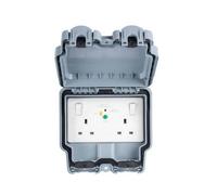 UEP Safeguard 2G 13 Amp Socket With Rcd Weatherproof