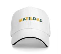 UEREGFGY Australian Matildas Cap Fashion Casual Baseball Caps Adjustable Hat Summer Unisex Baseball Hats Customizable Polychromatic Sports Gift