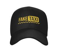 UEREGFGY Custom Classic Fake Taxi Driver Baseball Cap Women Men Adjustable Dad Hat Sports Sports Gift