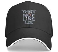 UEREGFGY They Not Like Us Baseball Cap Female Male Print Trucker Hat Summer Vintage Outdoor Gym Sunscreen Snapback Cap Sports Gift
