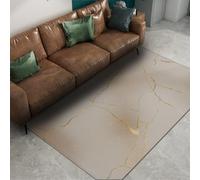 UERWOWELL Nordic Minimalist Style Area Rugs Modern Abstract Geometric Lines Print Washable Thin Floor Mat for Living Room Bedroom Hotel 180x270cm