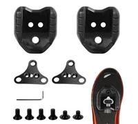 ueslwser 2 Pieces Bicycle Cleats Adapter, 3 Hole Bicycle Shoes SPD Compatible with Shimano SPD Cleat, SM-SH41 Bicycle Shoe Cleats, for Road Bike Pedals, Bicycles Cleat Pedals