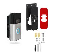 ueslwser Anti-Theft Doorbell Mount, Adjustable Doorbell Mount No Drill Bracket, Compatible with Video Doorbell 1/2/3/4/Pro Bracket for Ring Door Bell Accessories for Houses Apartments Office