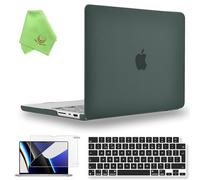 UESWILL 4in1 kit Case for MacBook Pro 14 inch M5 M4 M3 M2 M1,Midnight Green