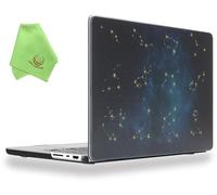 UESWILL Case Compatible with 2021-2026 MacBook Pro 16 inch M5 M4 M3 M2 M1 Pro Max chip, Creative Design Pattern Hard Shell Cover + Microfiber Cloth, Constellation