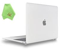 UESWILL Compatible with MacBook Air 13 inch M1 Case A2337 A2179 A1932 Release 2021 2020 2019 2018 with Retina Display Touch ID, Matte Hard Shell Case Cover, Clear