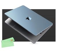 UESWILL for MacBook Pro 14 inch Case 2021-2024 M4 M3 M2 M1 Pro Max chip A3401 A3185 A3112 A2992 A2918 A2779 A2442, [Invisible Ultra Thin] Hard Shell Cover + Microfiber Cleaning Cloth, Midnight Blue