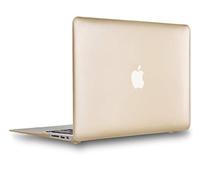 UESWILL Luxury Gold Matte Hard Shell Case Cover Compatible with MacBook Air 11 inch (Model A1370 A1465) + Microfibre Cleaning Cloth, Gold