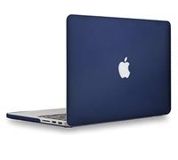 UESWILL Smooth Matte Hard Case Compatible with MacBook Pro (Retina, 15 inch, Mid 2012/2013/2014/Mid 2015), Model A1398, No CD-ROM, No Touch Bar, Navy Blue