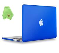 UESWILL Smooth Matte Hard Case Compatible with MacBook Pro (Retina, 15 inch, Mid 2012/2013/2014/Mid 2015), Model A1398, No CD-ROM, No Touch Bar, Royal Blue
