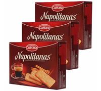 uétara Napolitanas Cinnamon Biscuits 426 gr. - [Pack 3]