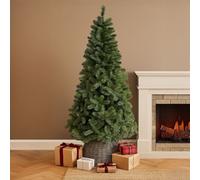 Uetian 5Ft Green Christmas Tree Small Spruce Artificial Holiday Xmas Tree With 600 Pvc Branch Tips Foldable Metal Stand No Decorat