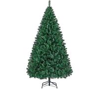 Uetian 5Ft Green Xmas Tree Artificial Small Spruce With 600 Pvc Branch Tips And Sturdy Metal Stand No Decoration Added