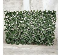 Uetian Decorative Maple Leaf Willow Trellis Fence Outdoor Privacy Panel For Garden And Patio (2M X 1M)
