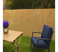 Uetian Luxury Bamboo Slate Wall Sheet (1.5M X 4M) Sustainable Wooden Panel For Interior Decor Lightweight And Durable Design