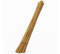 Uetian Natural Bamboo Garden Stakes 6Ft 15 Pieces Strong Plant Support Canes For Climbing Plants Tomato Beans Outdoor Indoor