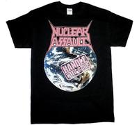 UETTCOC Nuclear Assault Handle Care Trash Metal Anthrax S.O.D. Blacken T Shirt(XX-Large)