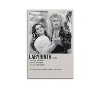 UEWYTTYYUU Labyrinth Movie Poster Modern Vintage Art Aesthetic Canvas Art Poster Decorative Wall Hanging 08x12inch(20x30cm) Unframe-style