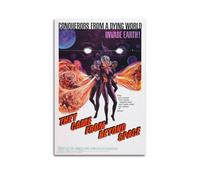 UEWYTTYYUU They Came from Beyond Space Poster Modern Vintage Art Aesthetic Canvas Art Poster Decorative Wall Hanging 12x18inch(30x45cm) Unframe-style