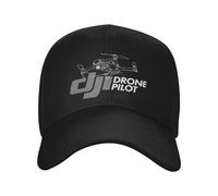 UEYRTYYU Fashion Hip Hop Hat DJI Drone Pilot Caps Fashion Drone Operator Trucker Hat for Men Women Adjustable Casual Wear