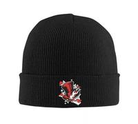 UEYRTYYU Persona 5 The Phantom Thieves of Hearts Leader Warm Knitted Cap Fashion Bonnet Hat Autumn Winter Outdoor Beanies Hats Men Adult Warm Gift