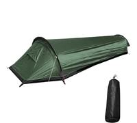 Uezeth 1 Man Tent, One Man Tent, One Man Tent, Backpack Camping Tent, Ultralight Single Person Camping Tent Waterproof Sleeping Bag For Hiking Mountaineering Backpacking Travel (Green)