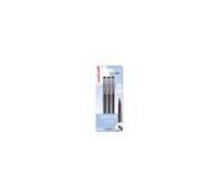 UF-222-07 On Point Erasable Ballpoint Black Gel Pens. Premium 0.7mm Rollerball Tip for Super Smooth Handwriting. Easy-Retract Eraser for Secure and
