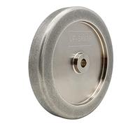 UF-SHARP CBN 4 in 1 Grinding Wheel, 8" Dia x 1.25" Wide x 5/8" (15.875mm) Bore for Sharpening Woodturning Tools、High Speed Steel Tools (320 Grit)