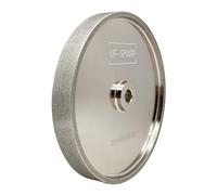 UF-SHARP CBN Grinding Wheel 8 inch 80 Grit, 1" Wide, 5/8" (15.875mm) Arbor, Suitable for All Kinds of 8-inch Bench Grinders (80 Grit)