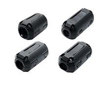 UF70B High-Frequency Filter, Ferrite Ring Core EMI RF Suppressor Clip 10Pcs Noise Suppressor Cable Clip