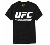 UFC Championship T Shirt McGregor MMA Thai Kick Boxing Gym Workout Gift Men Top Black