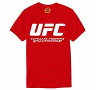 UFC Championship T Shirt McGregor MMA Thai Kick Boxing Gym Workout Gift Men Top Red