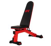 UFC Deluxe FID Weight Bench Adjustable Flat Incline Decline Home Gym Fitness Pro