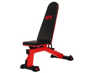 UFC FID Utility Bench Deluxe 3-in-1 Adjustable 7-Position Military Weight Bench