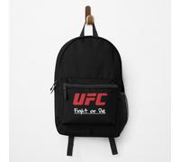 UFC Fight or Die Backpack - 15-Inch School Bag for Travel & School, Durable Polyester, Padded Straps, Unique Graphic
