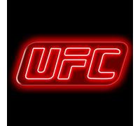 UFC Fighting Themed Neon Sign, Led Wall Light, Fight Night Logo Light Sign | Boxing Gym Decor Fighting Sport Wall Art Man Cave Neon Light for Home USB Powered Dimmable Gift for Boxing Lover 11.8"X4.7"
