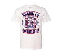 UFC Men's Hasbulla Undefeated Short Sleeve T-Shirt, White, One Size-Medium