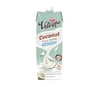 UFC Velvet Coconut Milk - Unsweetend | 99% Coconut, Plant Based Calcium, Vegan, Dairy Free, Ambient Storage | 1L x 6