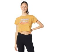 UFC Weili Zhang Magnum Cropped Tee, Antique Gold, X-Large