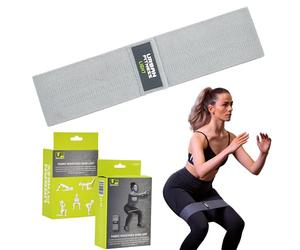 UFE Fabric 15 inch Non-Slip Exercise Resistance Band Loop for Hips, Glutes, and Lower Body Workouts, Light