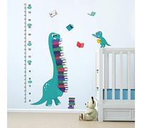 ufengke Dinosaurs Height Charts Wall Stickers Books Growth Wall Decals Art Decor for Kids Bedroom Baby Nursery