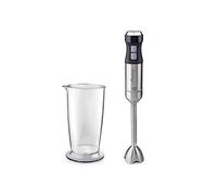 Ufesa BP4750 Vario 1400 Titanium XL Hand Blender/Purée Stick 1400 W 4 Titanium Blades XL Mixing Base 20 Speeds + Turbo Ergonomic Design with Measuring Cup BPA Free