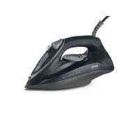 Ufesa Steam Tech 2400 Plancha de Vapor 2400W, Golpe de Vapor Max 120g y Constant 0-30g/min, Suela Cerámica, Doble Sistema Antical, Antigoteo,Black